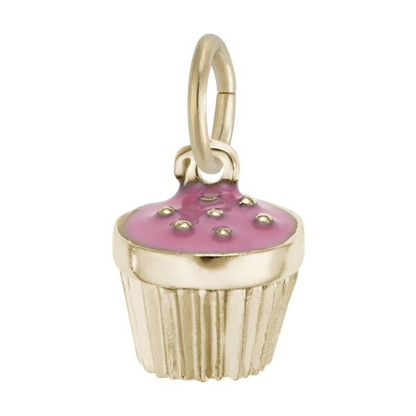 Cupcake Pink Charm