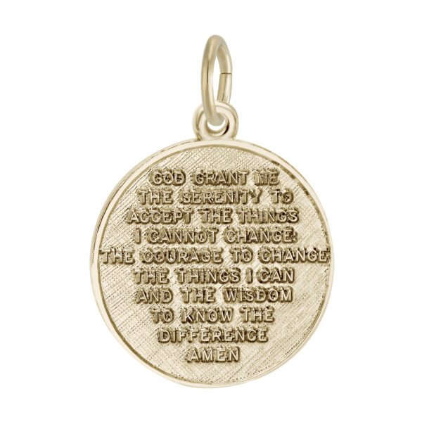 Serenity Prayer Charm