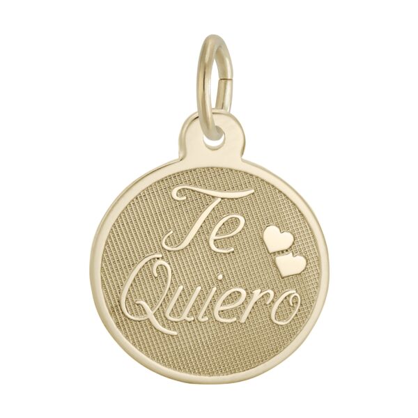 Te Quiero Disc Charm