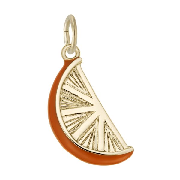 Orange Slice Charm