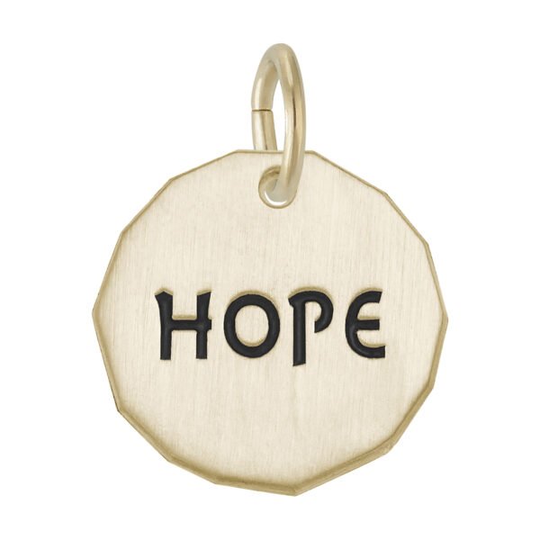 Hope Tag Charm