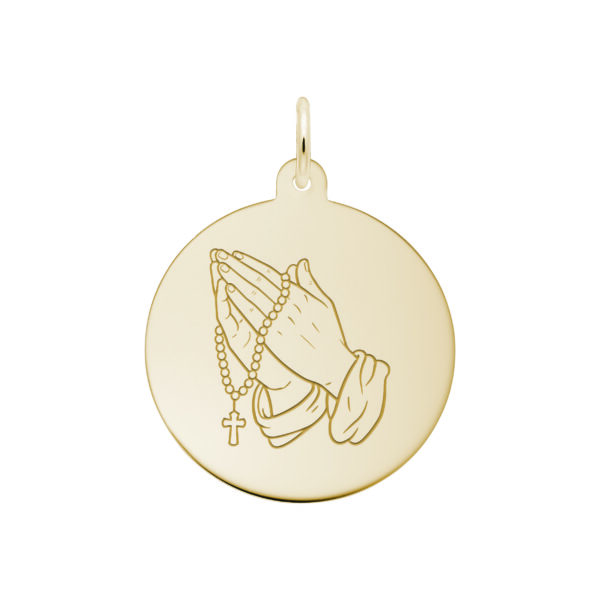 Praying Hands Charm