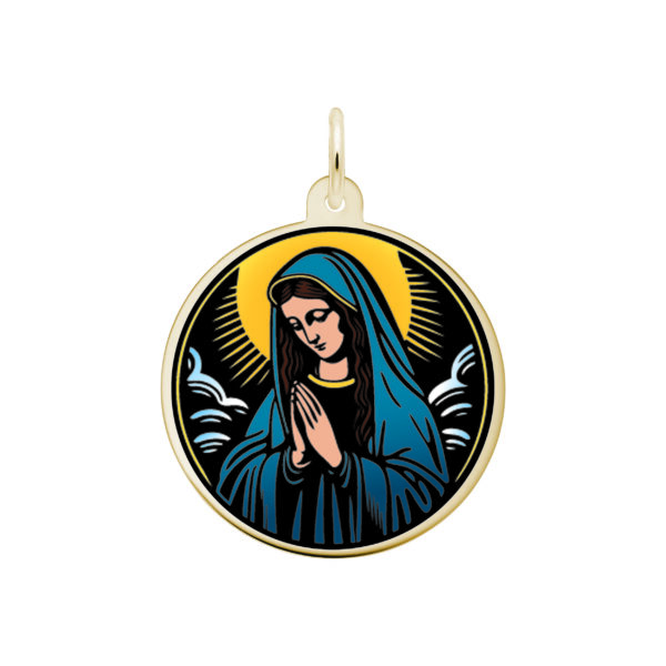 Praying Mary Charm