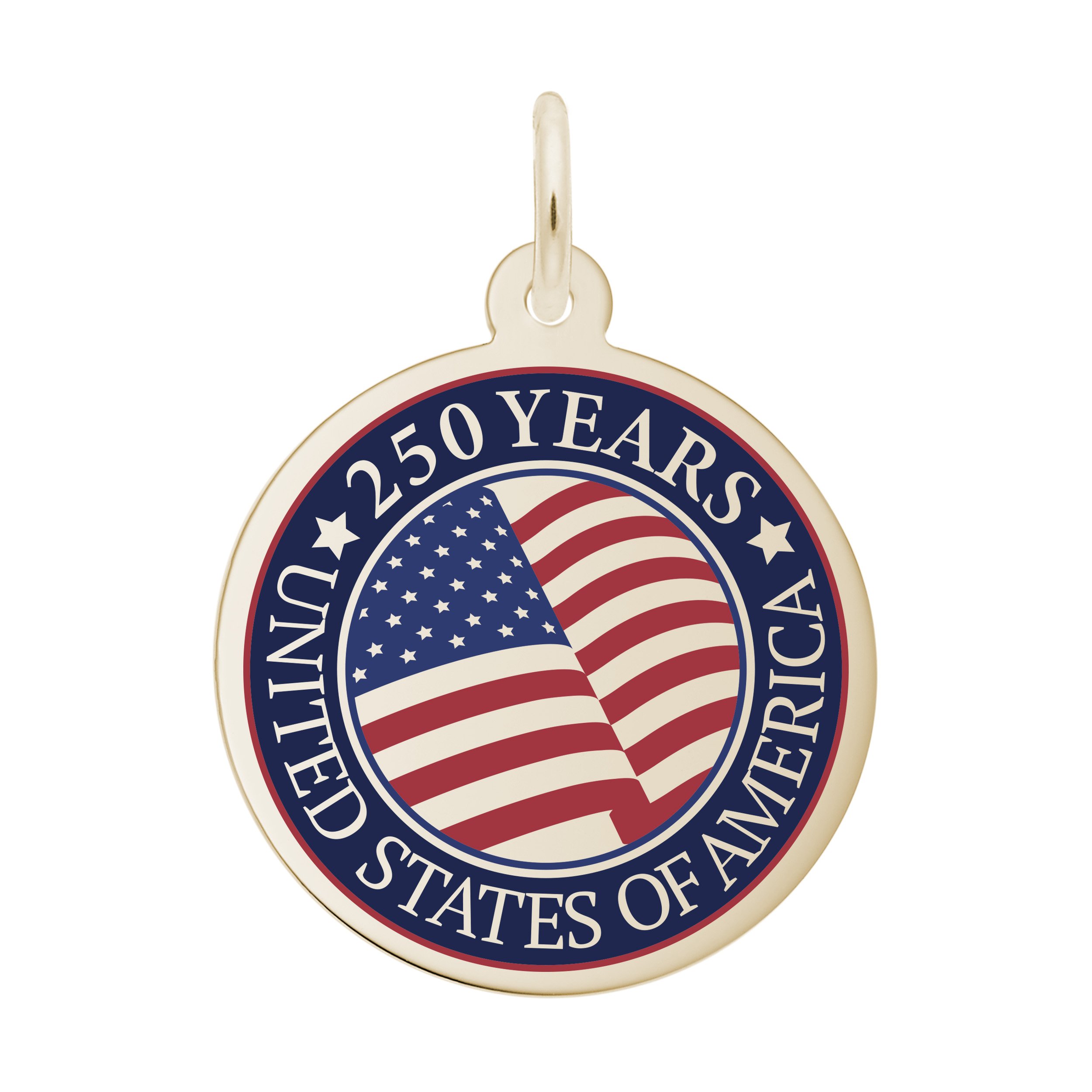 Painted USA 250 - United States of America Charm - Image 1