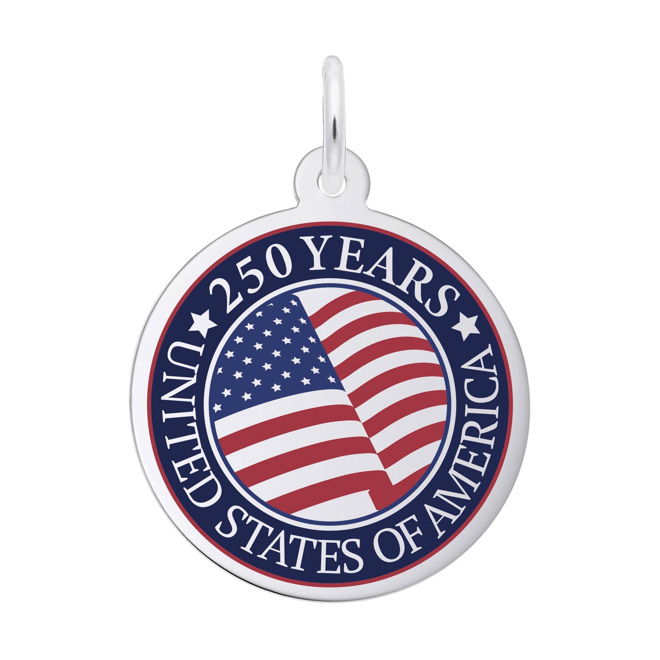 Painted USA 250 - United States of America Charm