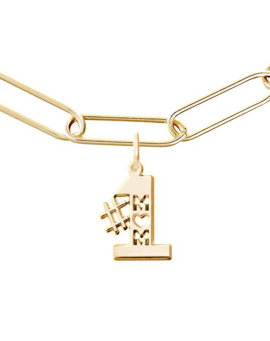 Number One Mom Bracelet Set