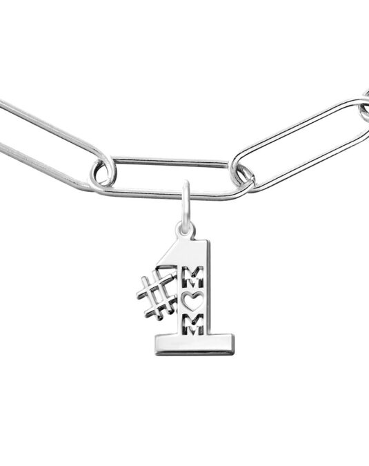 Number One Mom Bracelet Set
