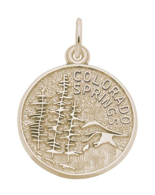 Colorado Springs Mountain Scene Charm