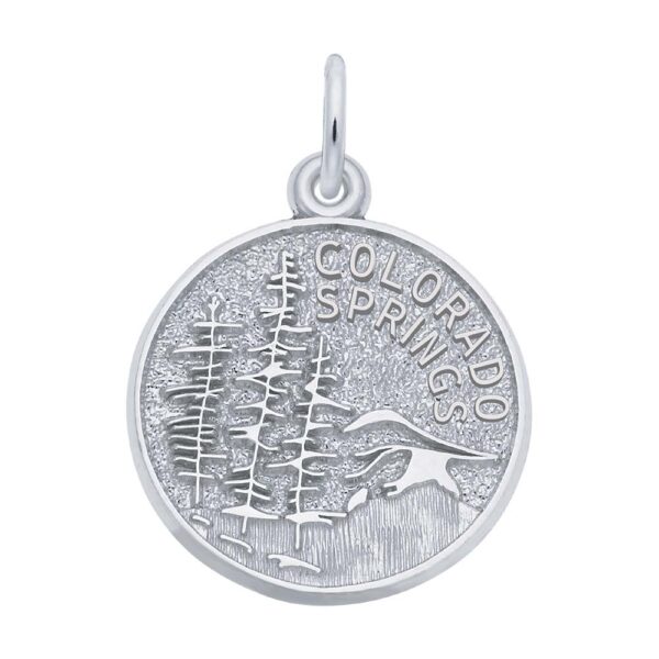 Colorado Springs Mountain Scene Charm
