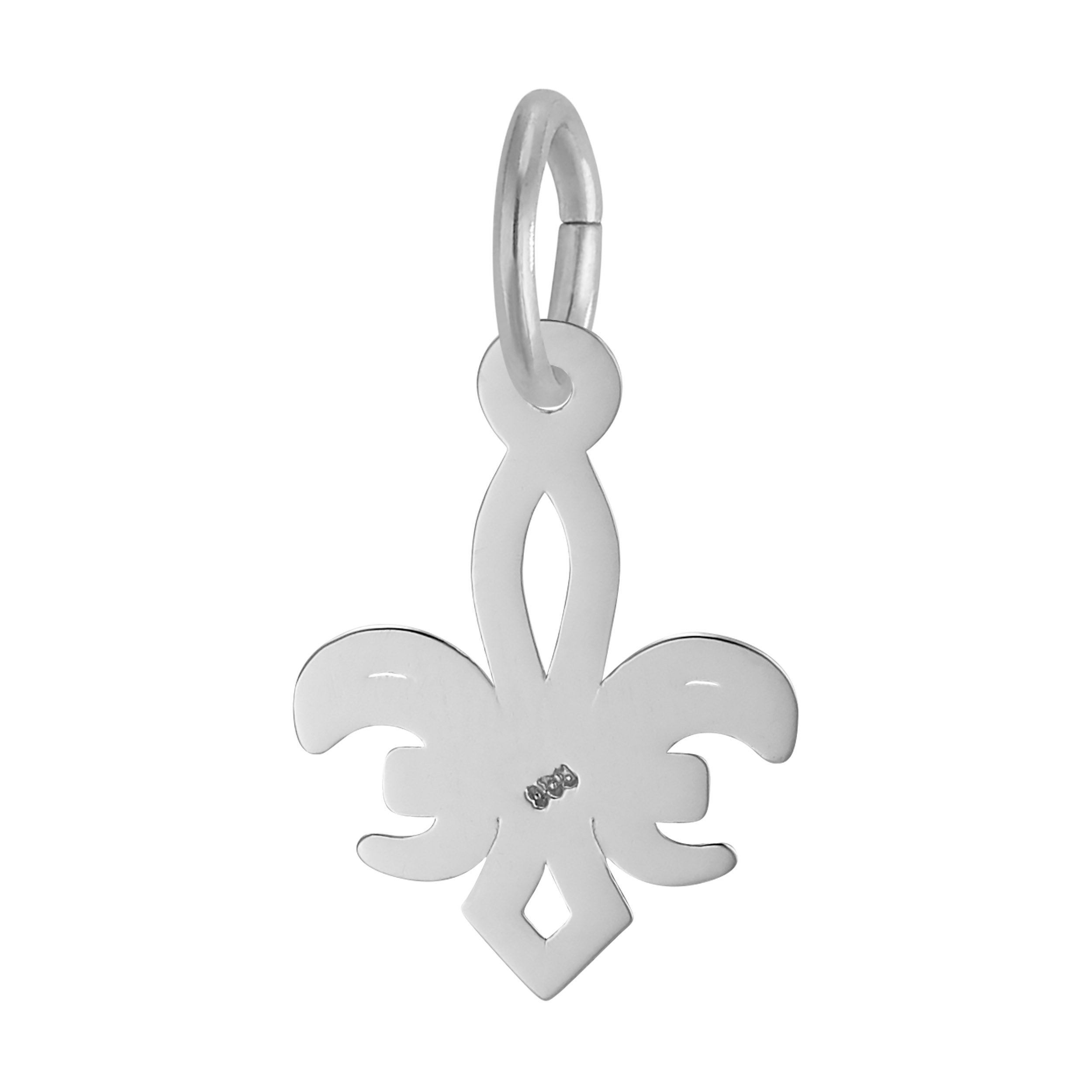 Petite Fleur de Lis Charm - Image 2