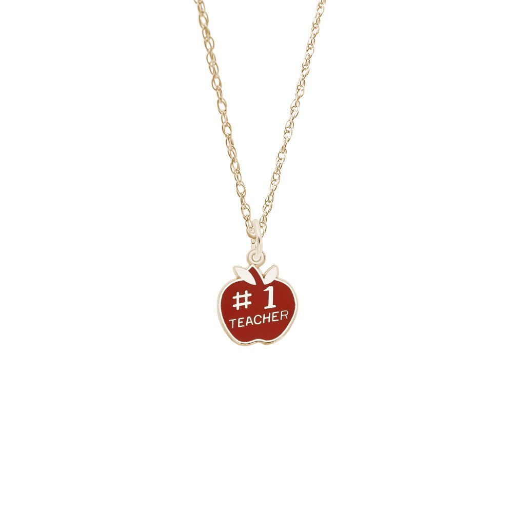#1 Teacher Necklace Set - Image 1