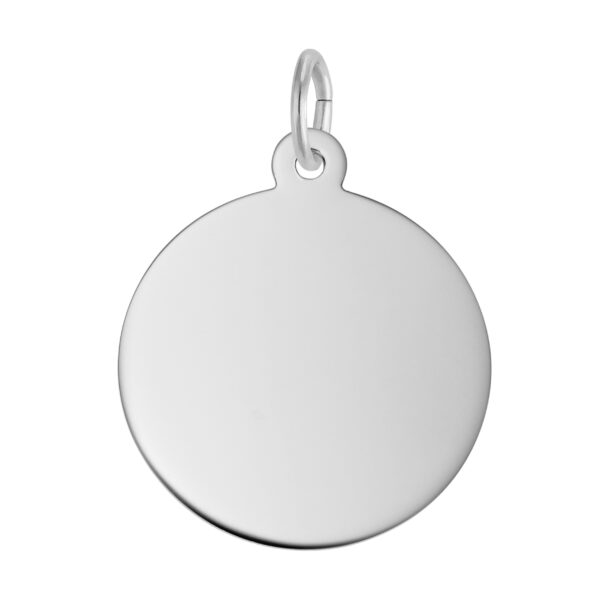 Small Round Disc Classic Series Charm