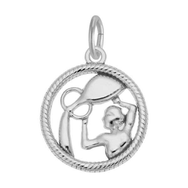 Aquarius Water Carrier Charm