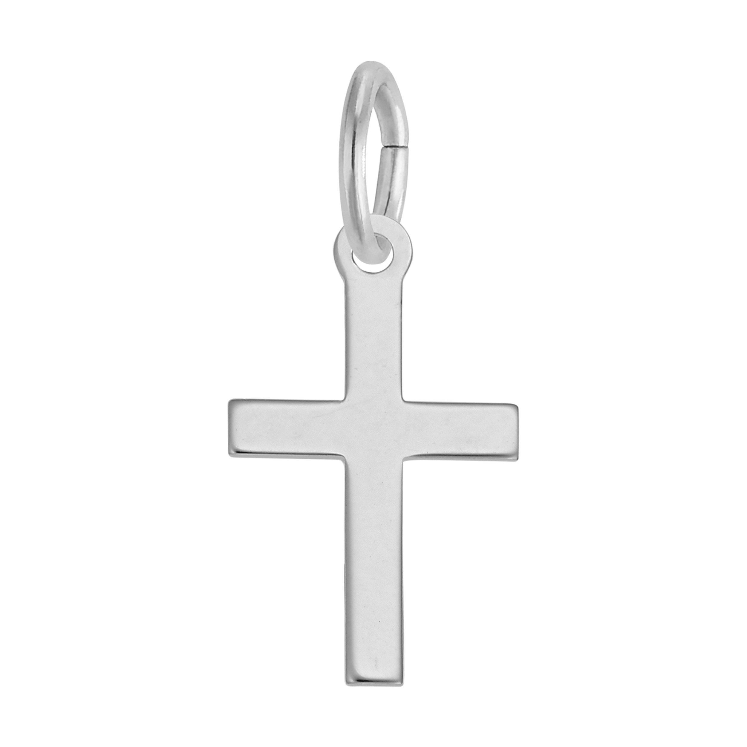 Small Plain Cross Charm - Image 2