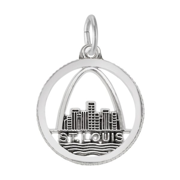 St. Louis Skyline Disc Charm