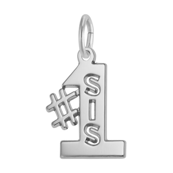 Number One Sister Charm