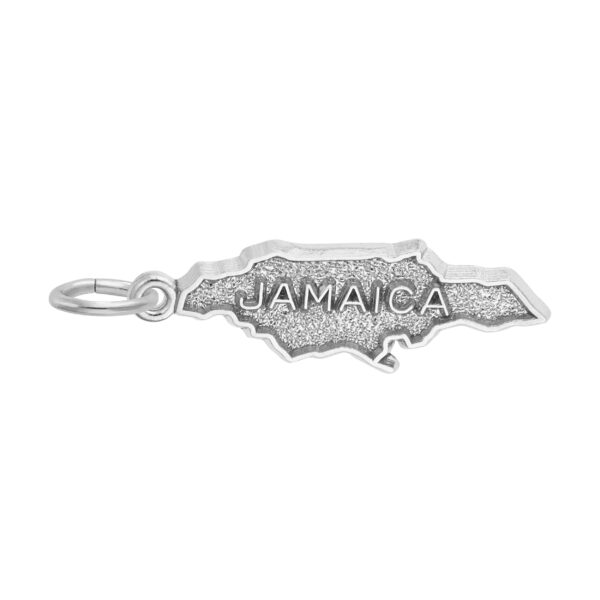Jamaica Map Charm