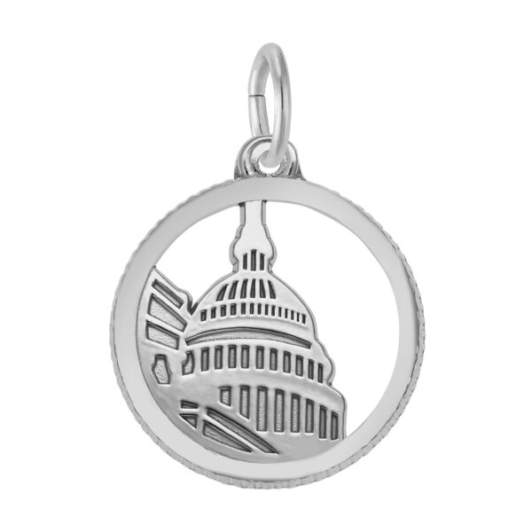 Capitol Building Disc Charm