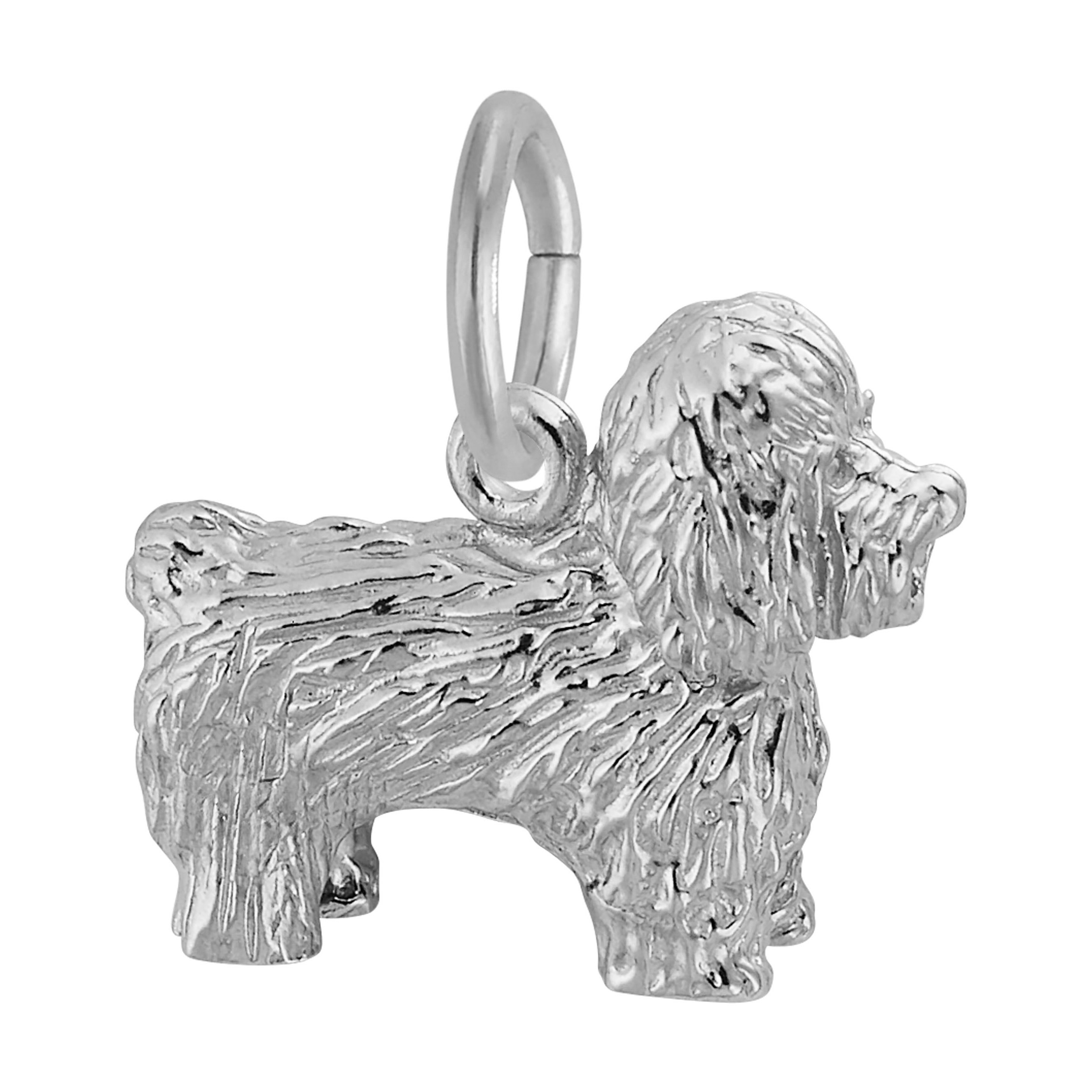 Bichon Frise Dog Charm