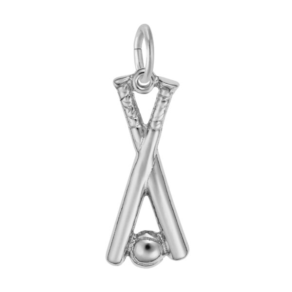 Baseball Bats with Baseball Charm