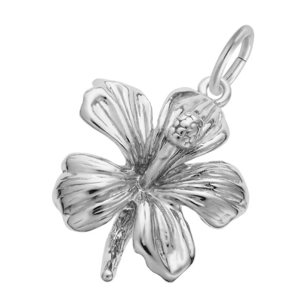 Hibiscus Flower Charm
