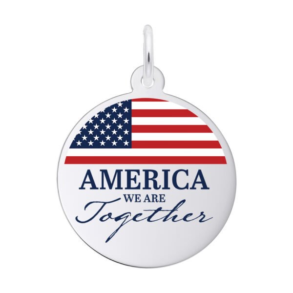 Painted America Together Charm