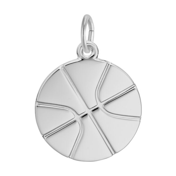 Flat Basketball Charm