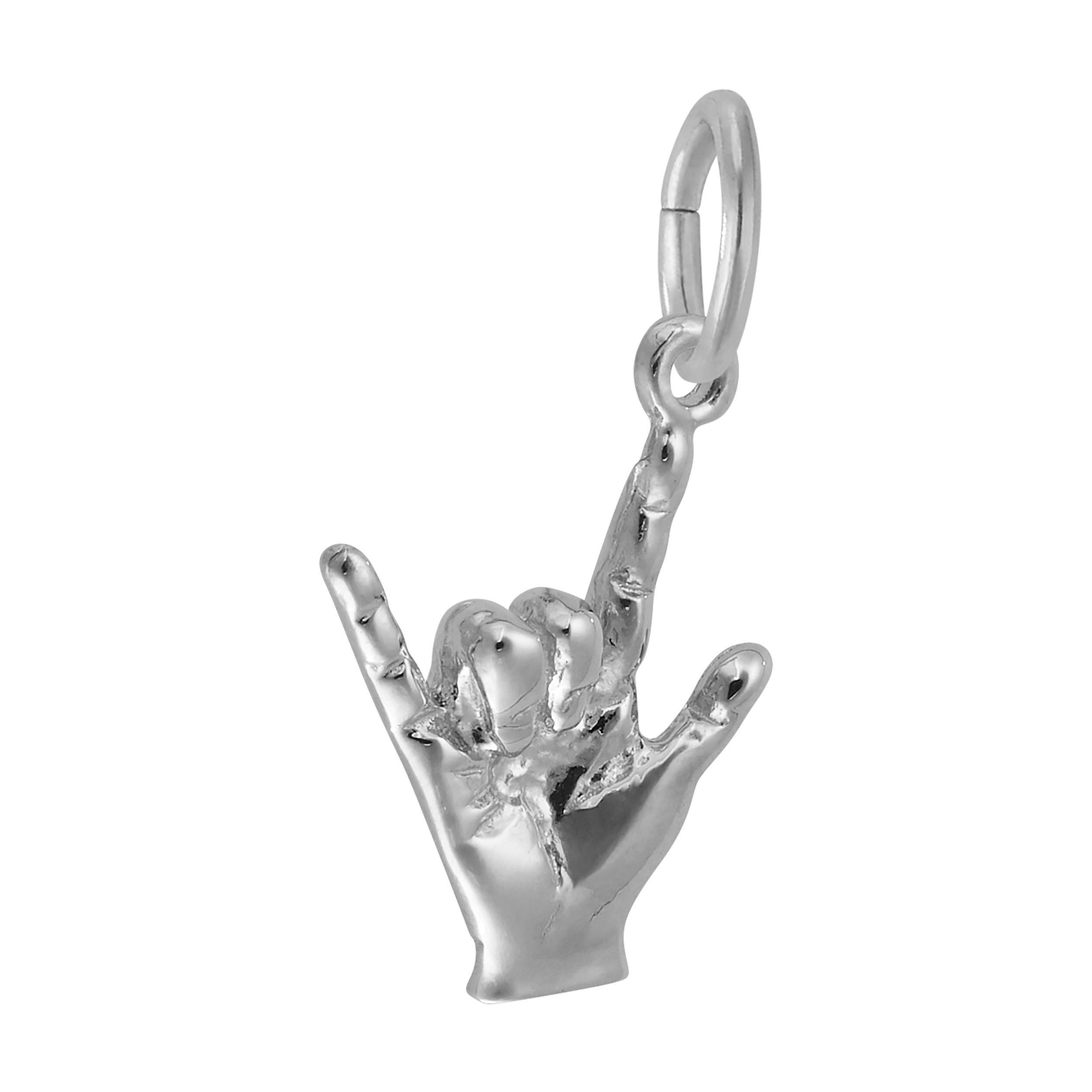 I Love You Hand Sign Charm - Image 4