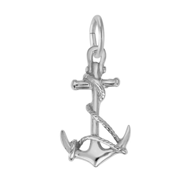 Anchor with Rope Charm
