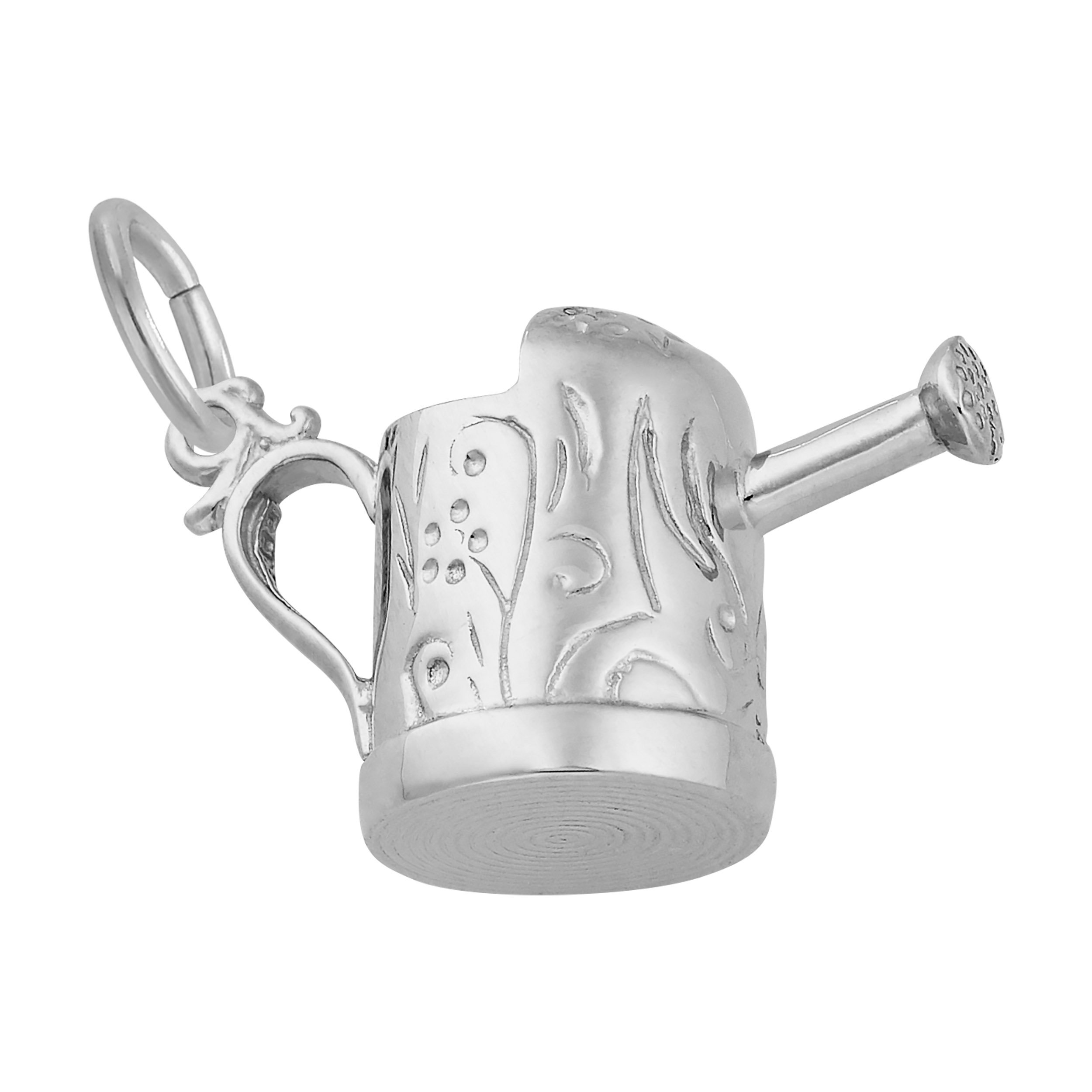 Watering Can with Swirl Decor Charm - Image 2