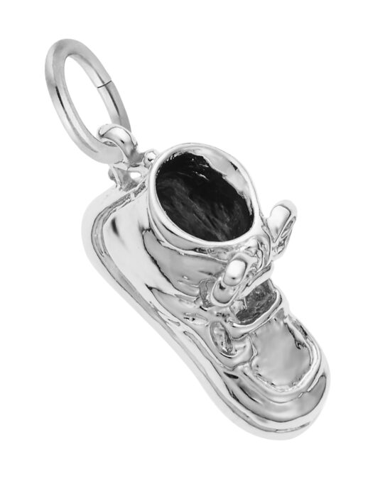 Baby Shoe with Laces Charm