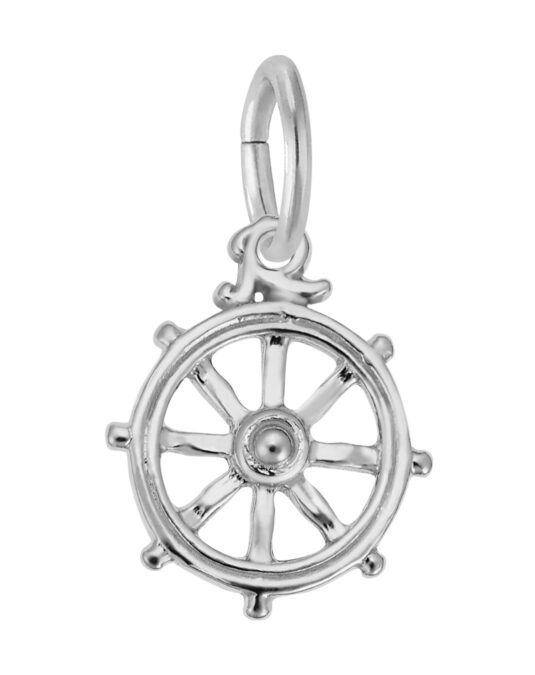 Ships Wheel Charm