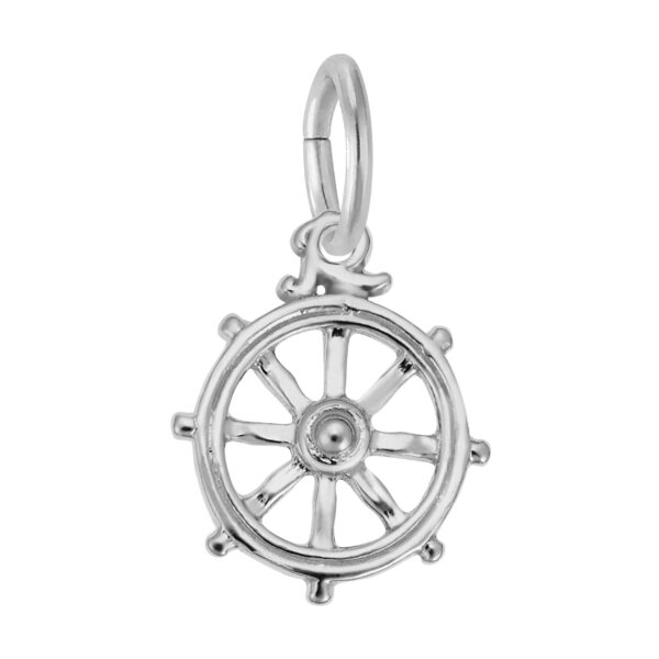 Ships Wheel Charm