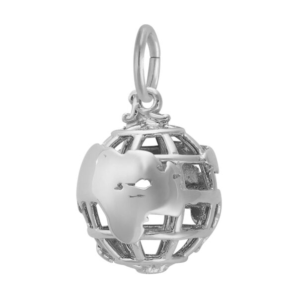 World Globe Charm