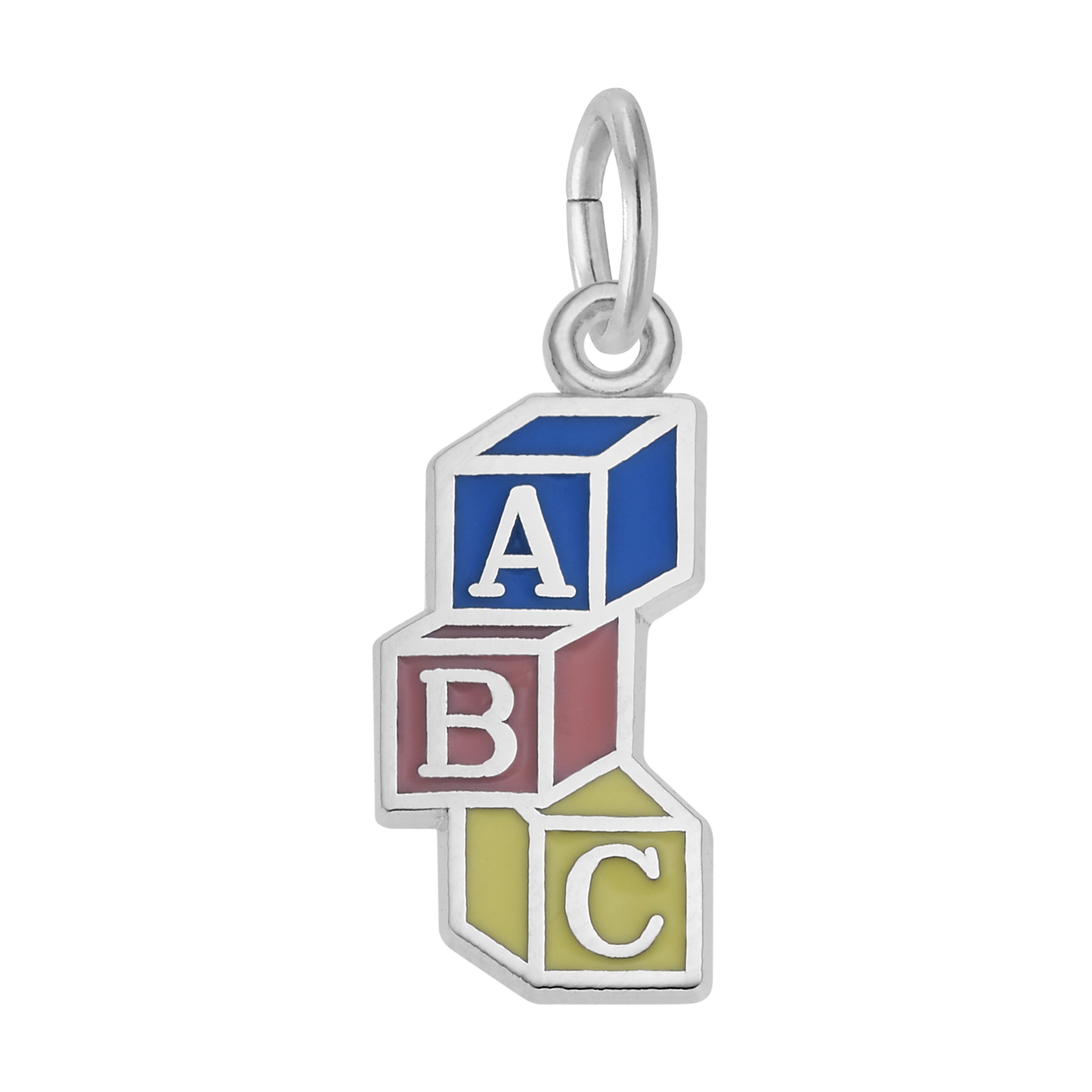ABC Baby Blocks Charm