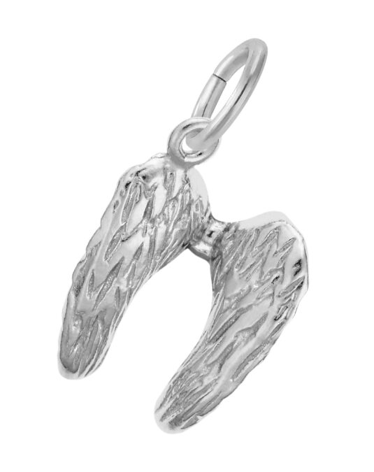 Small Angel Wings Charm
