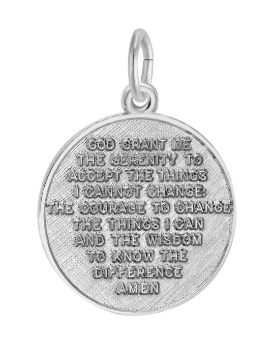 Serenity Prayer Charm