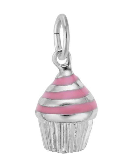 Swirl Cupcake Charm