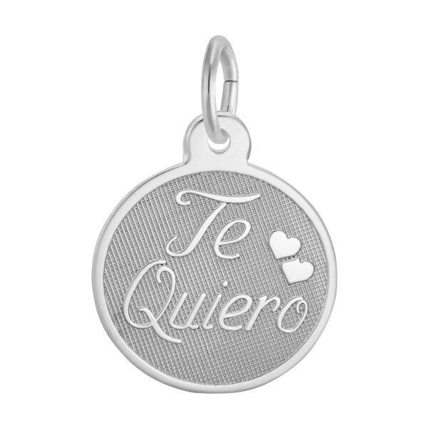 Te Quiero Disc Charm