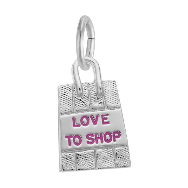 Love to Shop Bag Charm