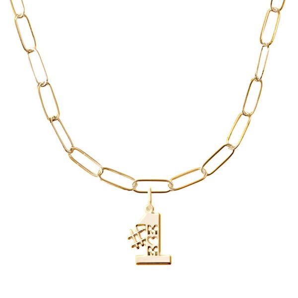 Number One Mom Necklace Set