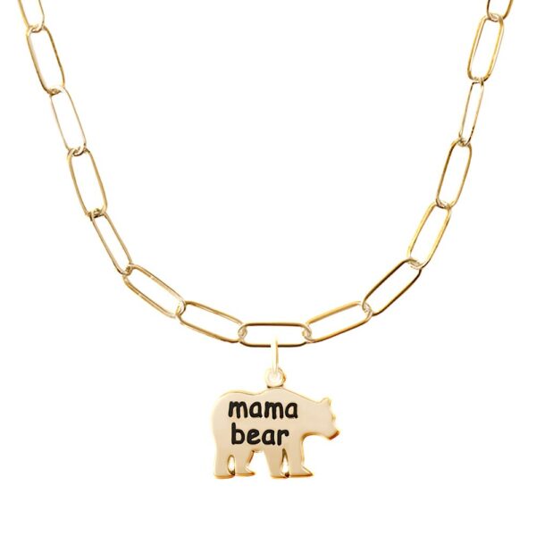 Mama Bear Necklace Set