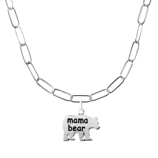 Mama Bear Necklace Set